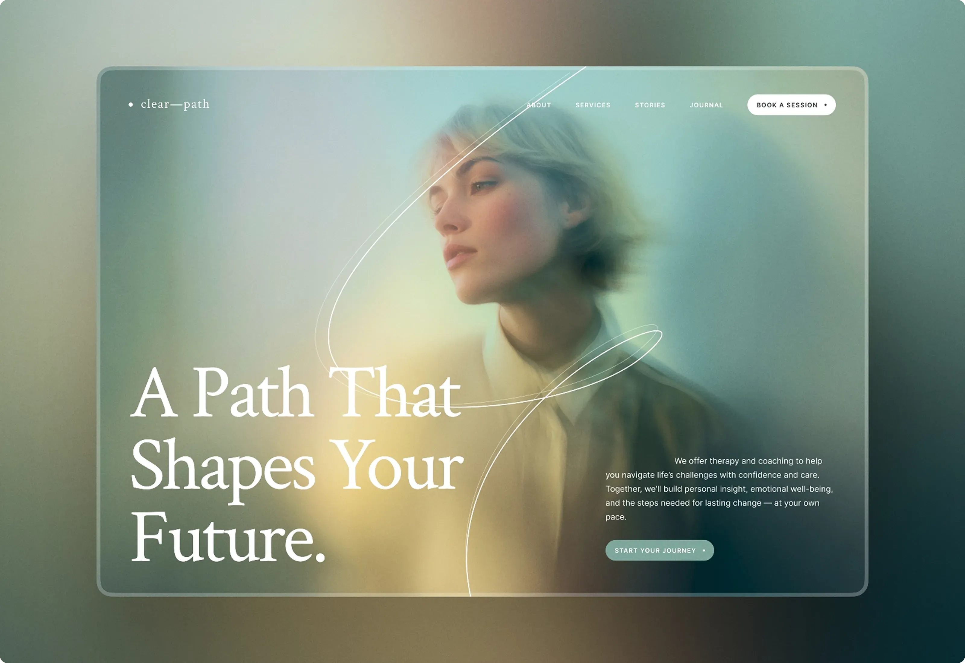 Clear Path — Therapy & Coaching Web